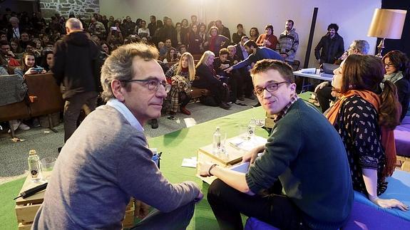 Íñigo Errejón, en Pontevedra.