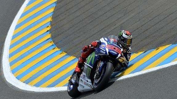 Jorge Lorenzo, en Le Mans. 