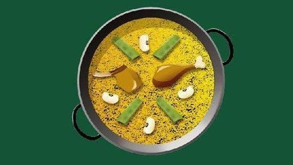 'Emoji' de paella.