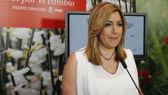 La presidenta andaluza, Susana Díaz. 