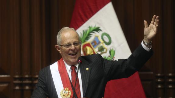 Pedro Pablo Kuczynski, presidente de Perú.