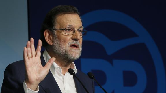 El líder del PP, Mariano Rajoy.