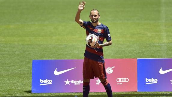 Vidal, durante su presentación. 