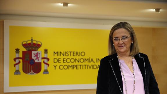 La secretaria de Estado de Economía, Irene Garrido.