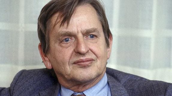 El primer ministro sueco Olof Palme.