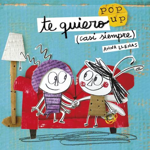 Pops-up como este de Ana Llenas están indicados para niños y adultos. En este caso, se trata de una bonita historia de amor. 