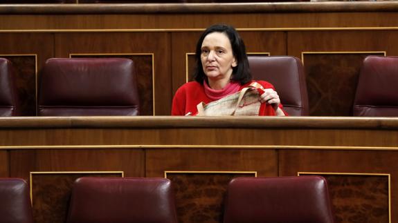 La diputada de Podemos, Carolina Bescansa. 