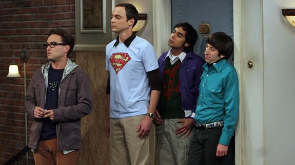 Escena de The Big Bang Theory. 