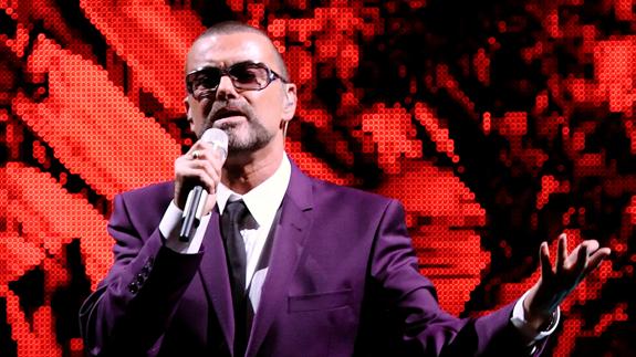 El cantante británico George Michael.