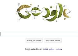Gregor Mendel, padre de la genética, es el último 'doodle' de Google