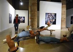 Las creaciones de Oppenheim expuestas en el Palacio Almudí. Foto: Nacho García/ AGM