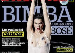 Bimba Bosé desnuda en Interviú por primera vez en su vida