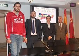 Antelo, Gómez, Cruz y Leante, durante la presentación de la campaña. :: CARM