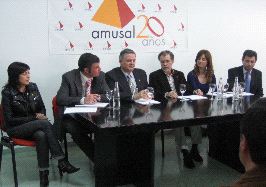 JUNTOS. Javier Mármol (i), José Francisco Ballester, Fernández Bermejo y Sara García. / LA VERDAD