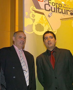 Los consejeros Medina Precioso y Cruz, en una foto de archivo. / G. CARRIÓN/AGM