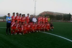 Plantilla del equipo juvenil de División de Honor de Cabezo de Torres. / LV