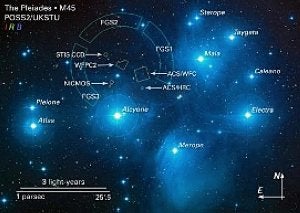 Las Pléyades danzan en el cielo toda la noche