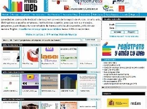 Portal de los premios web..