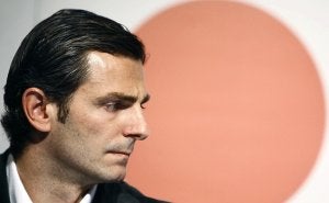 El piloto Pedro de la Rosa, que correrá la próxima temporada con la escudería Hispania. ::                             EFE