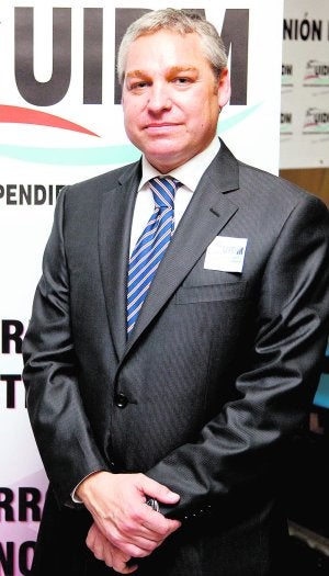 Ginés Campillo, alcalde de Mazarrón. ::                             LA VERDAD