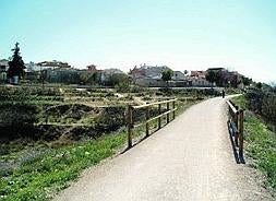 El tramo de la vía verde a la altura de la pedanía molinense de Torrealta. ::                             AYUNTAMIENTO DE  MOLINA