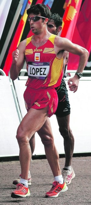 Miguel Ángel López, ayer. ::
FELIPE TRUEBA/EFE