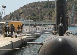 El submarino 'Tramontana', en una foto de archivo. ::                             P. S. / AGM