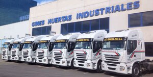 Ginés Huertas Industriales entrega 8 tractoras Iveco Stralis a A.T. García Ros