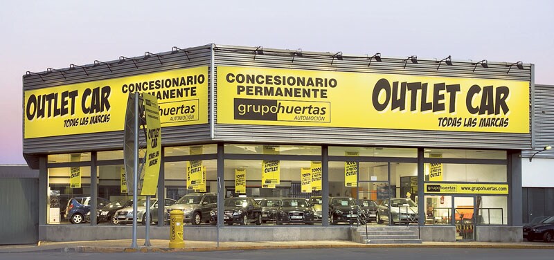 Concesionarios Outlet Car del Grupo Huertas: mejores condiciones, todas las garantías