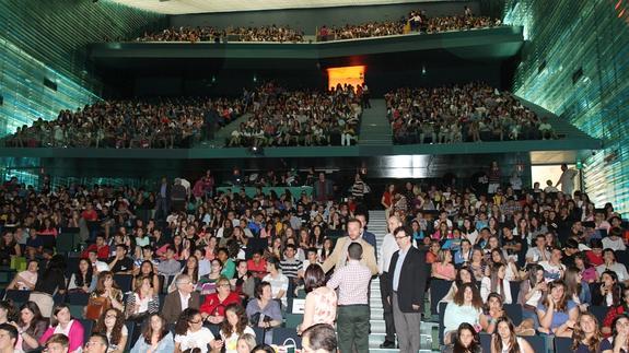 Público asistente a la entrega de premios