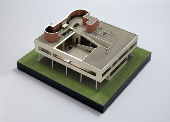 Maqueta original de Villa Savoye, Poissy, (1928-1931) :: MOMA