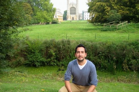 Pedro Madrigal, en Cambridge.