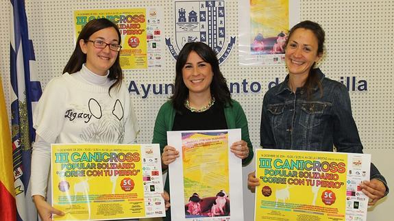 Cartel del III Canicross popular solidario. 