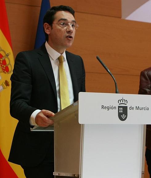 Ruiz, durante la rueda de prensa de Consejo de Gobierno.