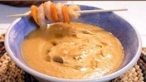 Crema de marisco