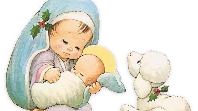 La vírgen bajó a lavar