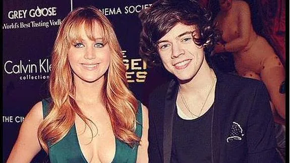 Jennifer Lawrence, el amor platónico de Harry Styles