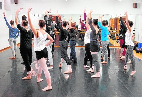 Un momento de la prueba que realizó José Carlos Martínez, director de la CND, en Murcia.