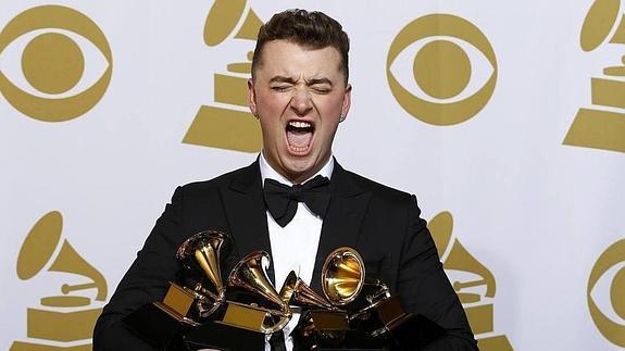 La 57 edición de los Grammy, los premios más importantes de la industria musical, ortorgan a Sam Smith, el premio a la mejor canción del año por 'Stay with me