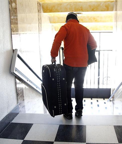 Imagen del agente, antes de ingresar en prisión.