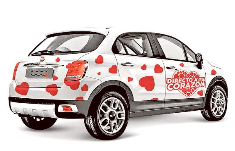 El nuevo Fiat 500X llega de la mano de San Valentín