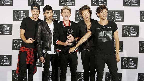 One Direction durante los MTV Video Music Awards in New York