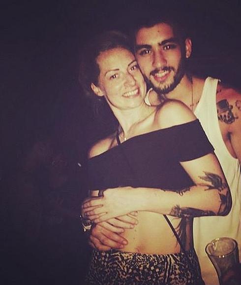 Zayn Malik con la misteriosa joven