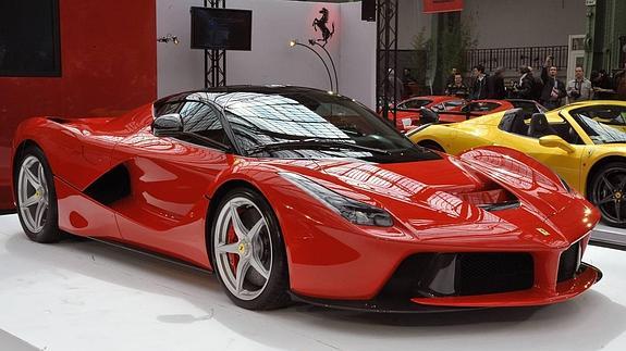 Ferrari LaFerrari, modelo del coche que Justin Bieber se ha relagado. 