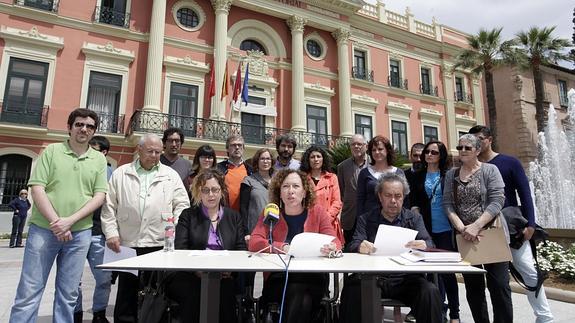 Imagen de la presentación de la candidatura.