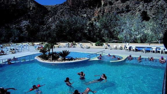 Instalaciones del balneario de Archena. 