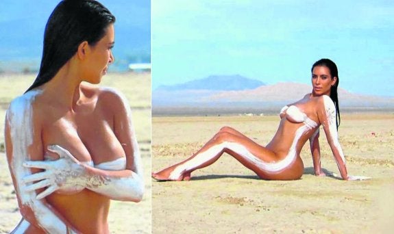 Kardashian se desnuda