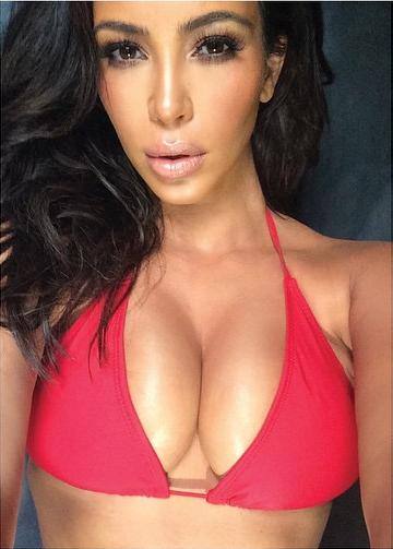 Kim Kardashian.