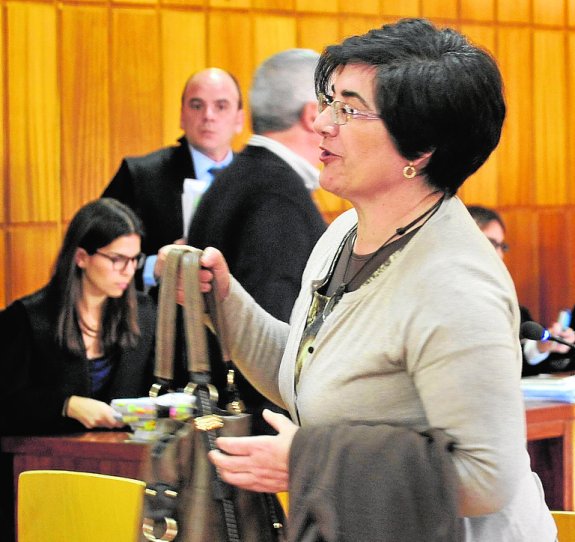 Isabel Toledo, durante el juicio en marzo del pasado año. 