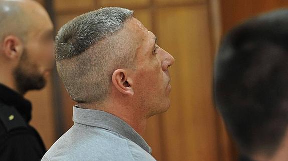 Antolín C.S durante el juicio de asesinato el pasado mes de mayo. 
